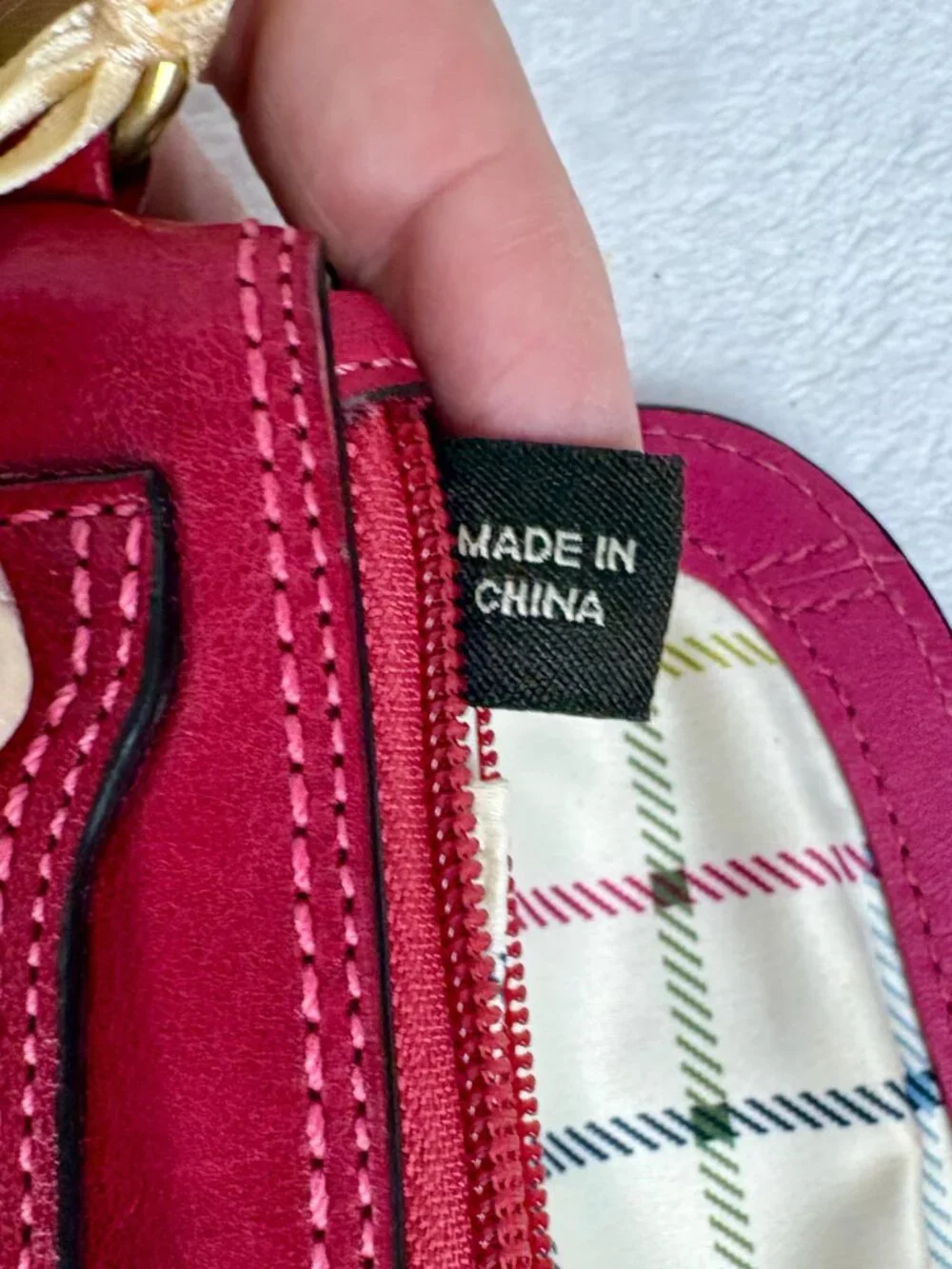 Coach Bleeker Large Flap Wristlet in Red Premium Glovetanned Leather
